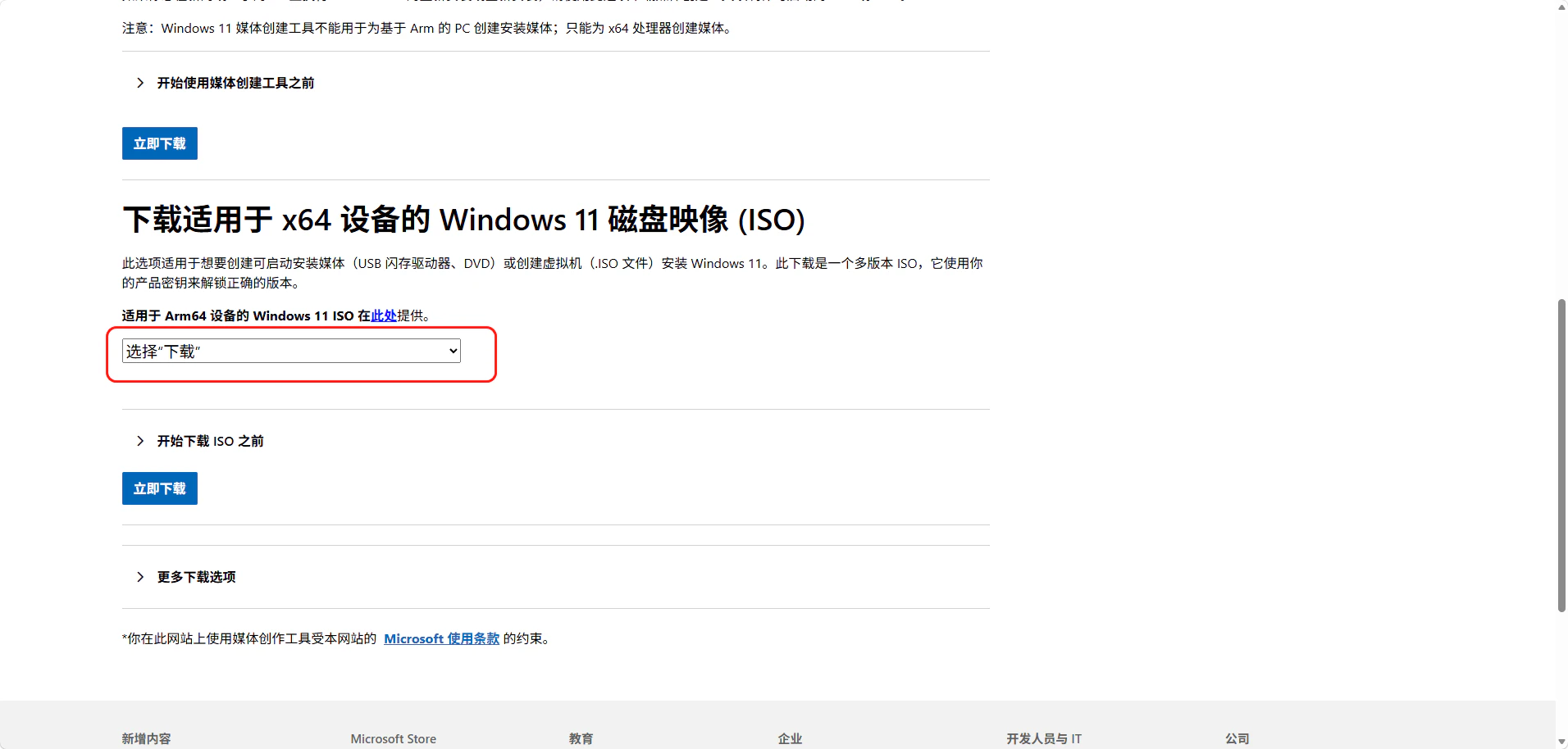 下载Windows 11 ISO文件