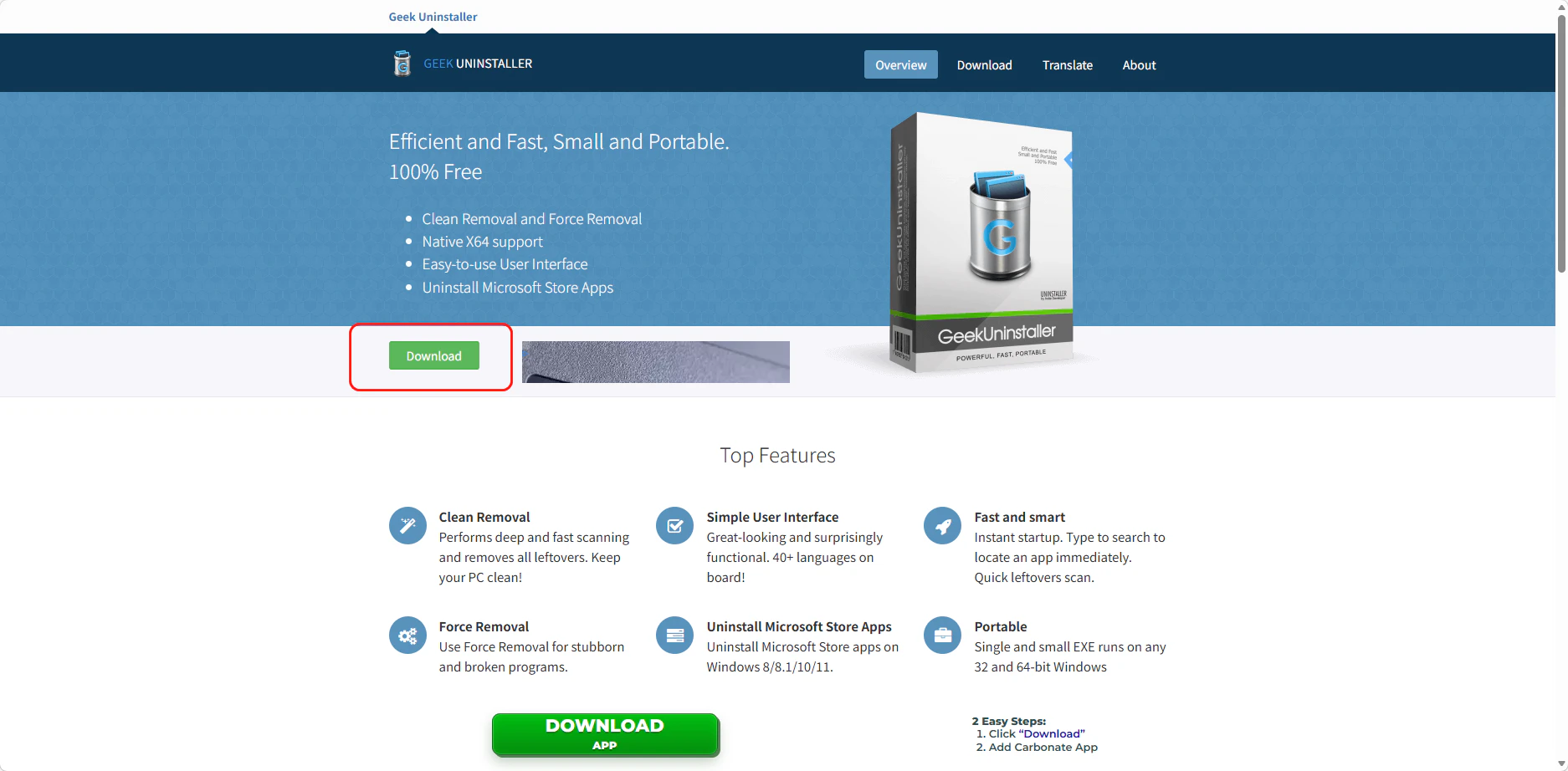 Geek Uninstaller官网